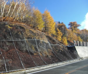 富士公園太郎坊線“安全・安心の道”緊急対策事業工事
